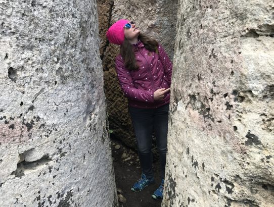Säulenreste in Cusa und die Tempel von Seliunt
